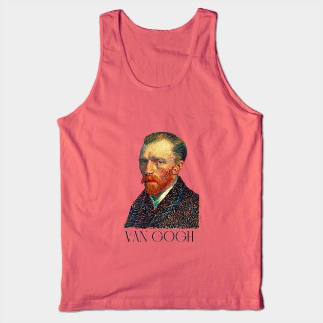 Van Gogh Portrait Tank Top by WrittersQuotes